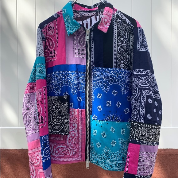 Custom Bandana Nipsey Jacket | Poshmark